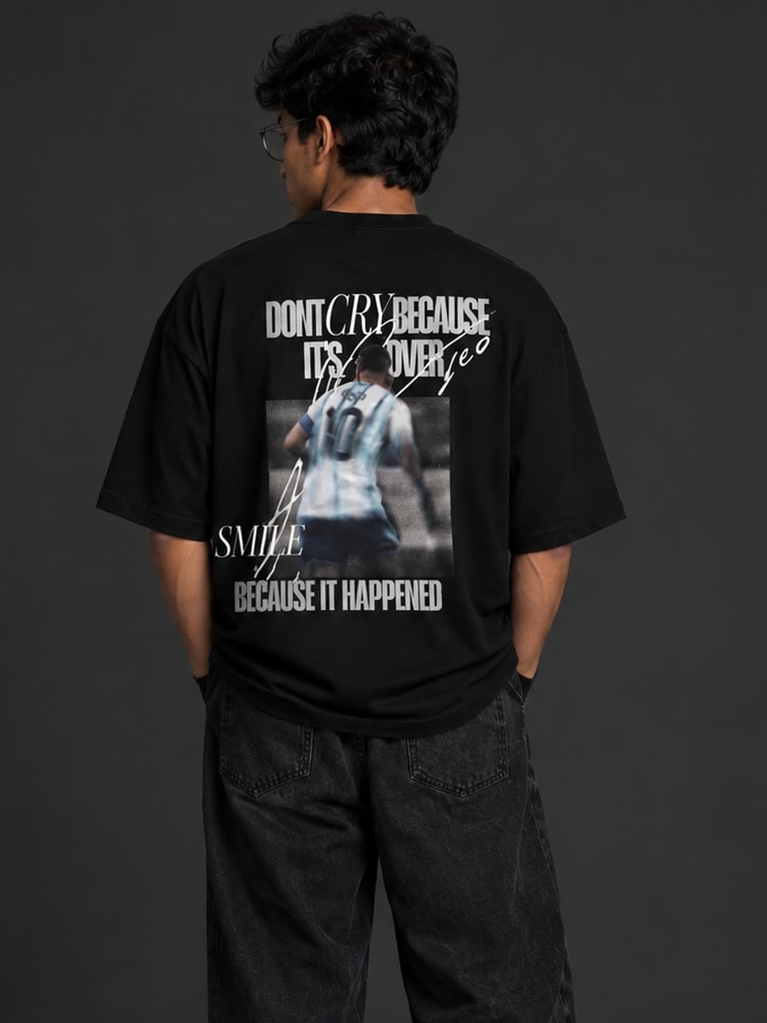 Don't Cry Oversized — back